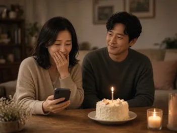 아내에게 결혼 10주년, 이름이 불리는 노래를 듣는 순간